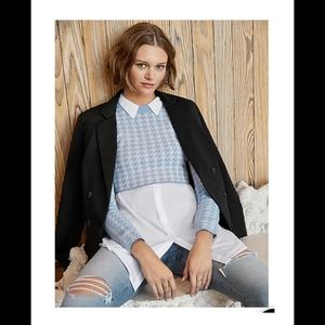 NWOT Express Super Soft Double Knit Double Breasted Blazer